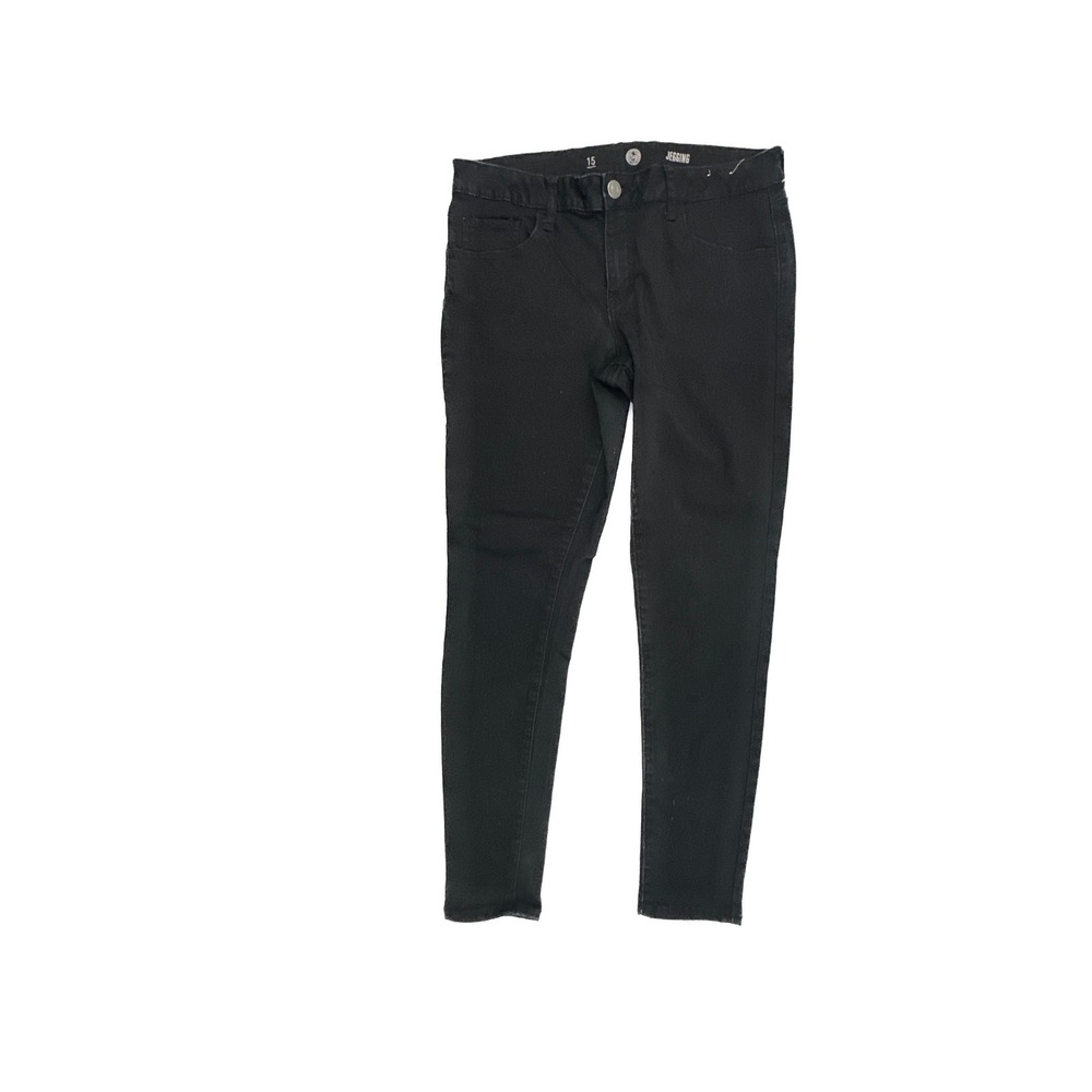 SO Authentic American Heritage Black Jeggings Skinny Jeans Size 15 RN 73277